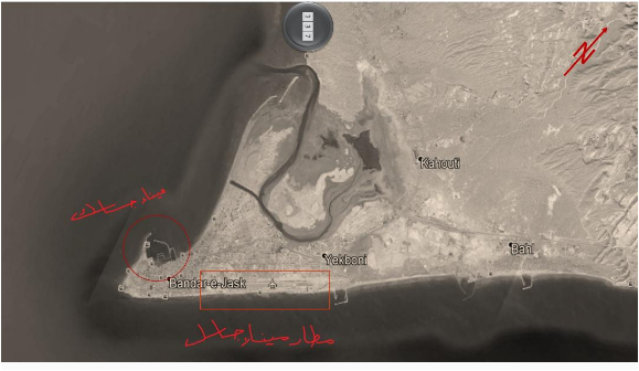 ميناء جاسك الايراني